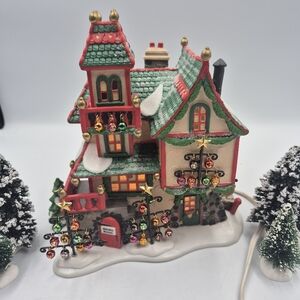 Dept 56Heritage Village Collection North Pole Series Box. Glass Ornaments Works